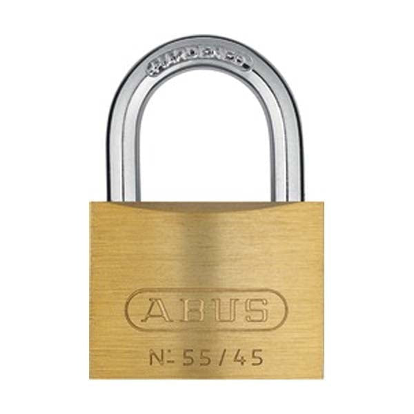 Abus - 55326 - Padlock Brass 55/45 - Optional Keying