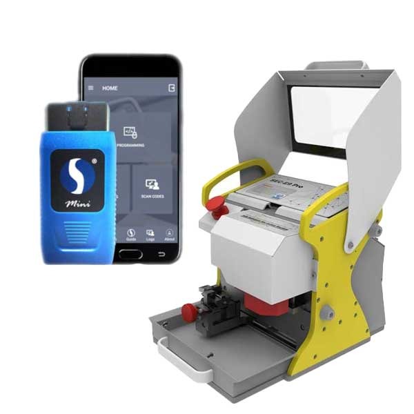 SEC-E9 PRO Automatic Key Cutting Machine (Generation V) + SmartBox - Mini Key Programmers
