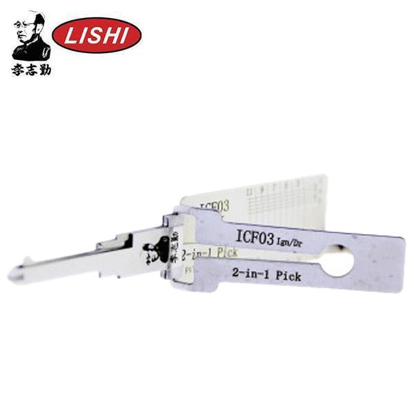 ORIGINAL LISHI - ICF03 -Keyway Ford Escape/Mazda / 11-Cut - 2-in-1 Pick & Decoder