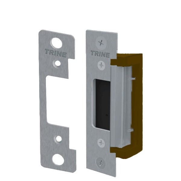 Trine - 4300CC - Electric Strike - 2 Faceplates - Dark Bronze Powder Coat - Grade 1