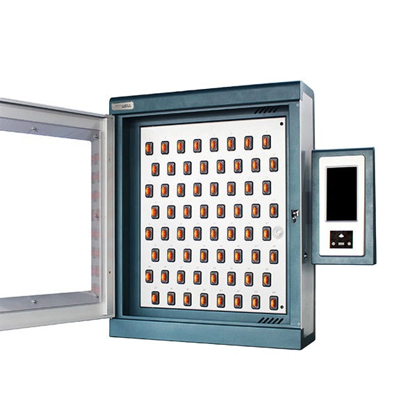 Landwell - I Keybox 64 - Intelligent Key Management System - Android OS - Single Cabinet - Key Safe - RFID - 64 Key slots