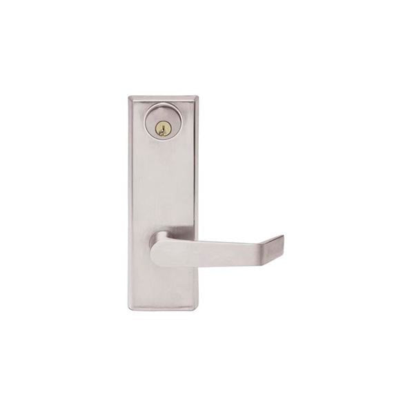 TELL - CTL 881 - Escutcheon Panic Trim - Entrance Function - Satin Chrome - Grade 1