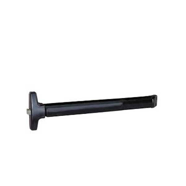 Detex - DTX-V40x711 - Rim Exit Device - Black Push Pad - 36" Door Width