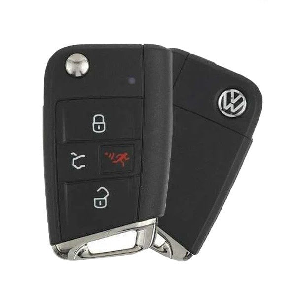 2018-2020 Volkswagen Golf Jetta/ 4-Button Flip Key / PN: 5G6959752BG / NBGFS125C5(OEM Refurb)