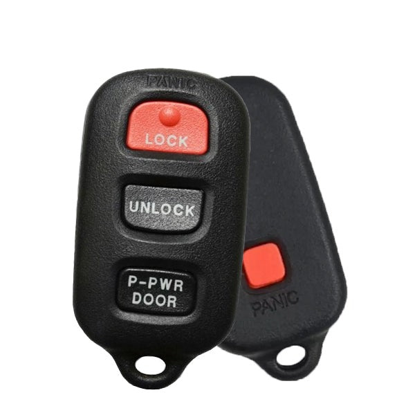 1999-2003 Toyota Sienna / 4-Button Keyless Entry Remote / PN: 89742-08070 / GQ43VT14T (OEM Recase)