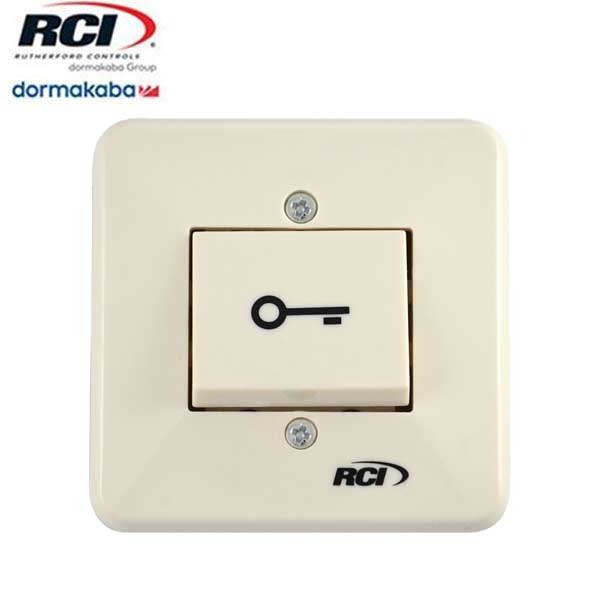 RCI - 909S-MA - Rocker Switch - Surface Mount - Momentary Switch Mode (SPDT) Rocker Switch - 10A at 250VAC - Beige finish