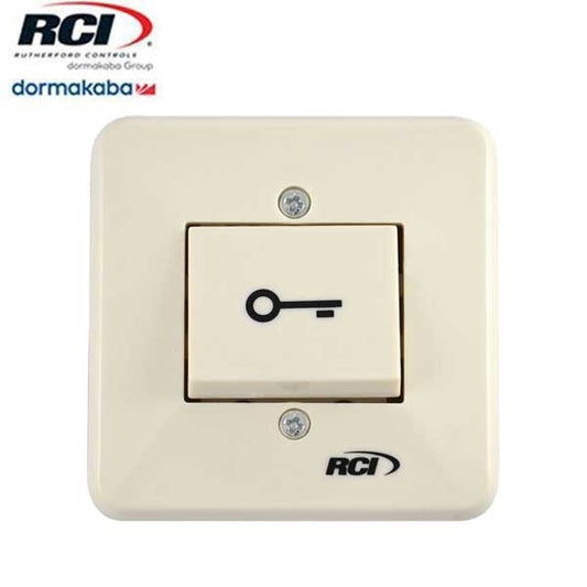 RCI - 909S-MA - Rocker Switch - Surface Mount - Momentary Switch Mode (SPDT) Rocker Switch - 10A at 250VAC - Beige finish