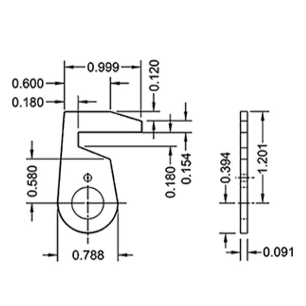 Olympus - DCNP-100-B3 - Straight Hook Cam
