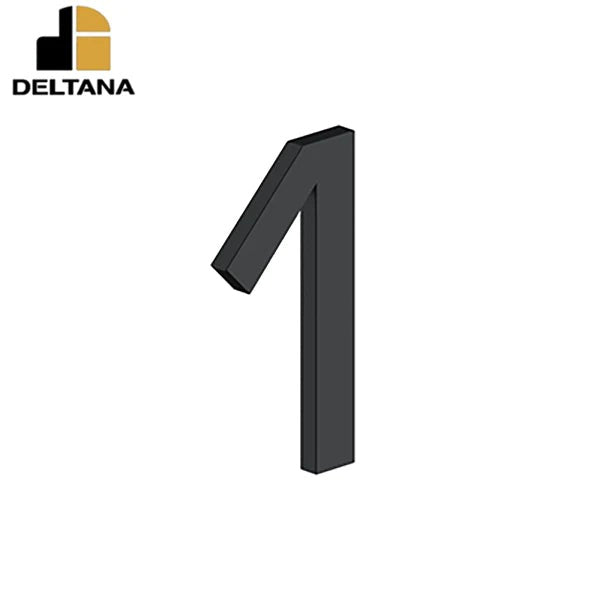Deltana - 4" Number 1 - E Series w/ Risers - Stainless Steel - Optional Finish