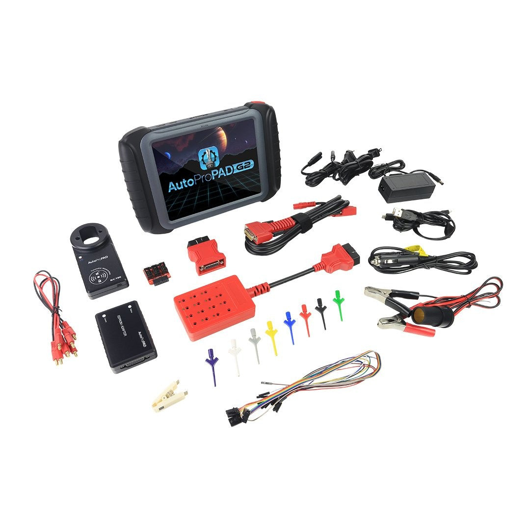 Xtool - G2-M10 - AutoProPad G2 Bundle - FREE SEC-M10 - Automotive Key Programmer & Manual Key Cutting Machine