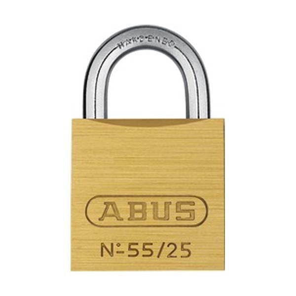 Abus - 55311 - Padlock Brass 55/25 - Optional Keying