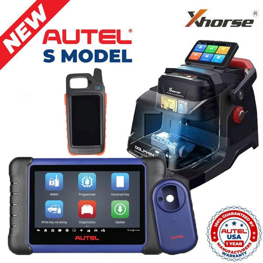 Xhorse / Autel - Complete Cut & Program Bundle - Dolphin II XP-005L, MaxiIM IM508S and VVDI Key Tool MAX Pro