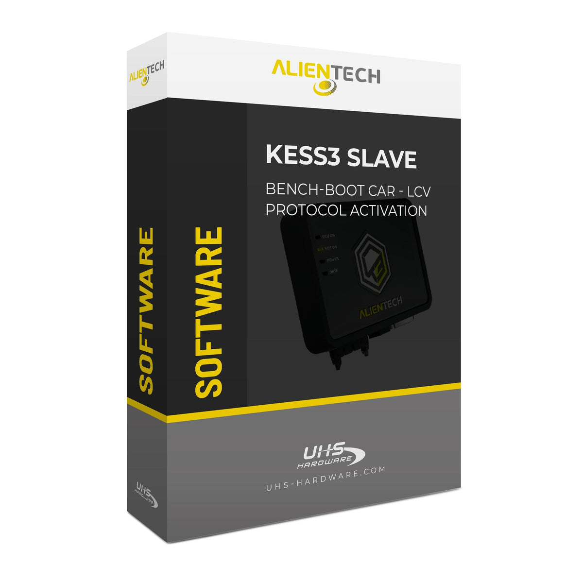 Alientech - KESS3 Slave Software - Bench-Boot Car - LCV Protocol Activation - Includes 12 Month Subscription ( Machine Sold Separately )