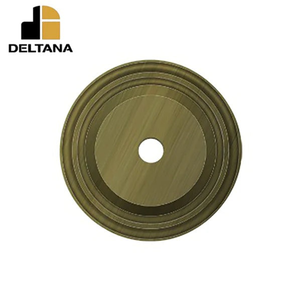 Deltana - Base Plate for Knobs - 1-1/2" Diameter - Optional Finish