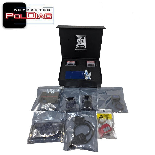 Keymaster Poldiag - Super Set - Mercedes Benz / Audi/ VW Programmer - Full Complete Set