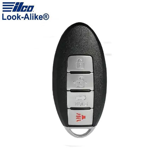 Ilco - 2007-2015 Nissan - NIS-PRX4B1 - 4-Button Smart Remote Key SHELL (AFTERMARKET)