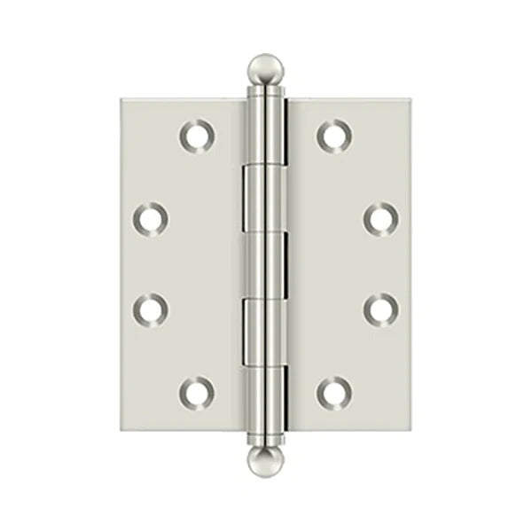 Deltana - 4-1/2" x 4" Hinge - Ball Tipped - Solid Brass - 0.134" Thickness