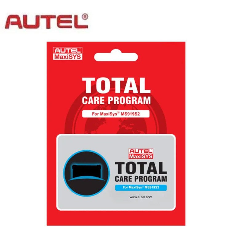 Autel - TCP - MaxiSYS MS919S2 Warranty And Software Update - 1 YEAR - ( machine sold separately )