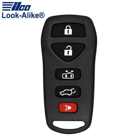 2004-2010 Nissan Quest / 5-Button Keyless Entry Remote / PN: 28268-5Z210 / KBRASTU51 (AFTERMARKET)