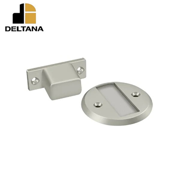 Deltana - Magnetic Door Holder Flush 2-1/2" Diameter - Optional Finish
