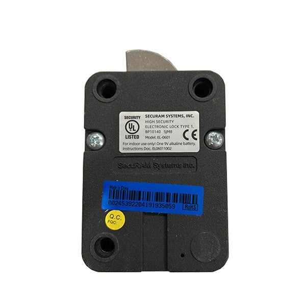 SECURAM - Electronic Safe Lock Body ONLY - SwingBolt - Optional Configuration