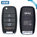 2016-2020 Kia Optima / 4-Button Remote Flip Key / PN: 95430-D4000 / SY5JFRGE04 (OEM)