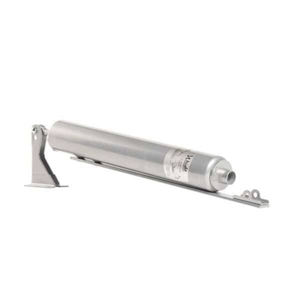 Wright - V170 - Heavy Duty - Pneumatic Screen and Door Closer - Out Swinging - Wood / Metal Doors - 90° Opening - Aluminum