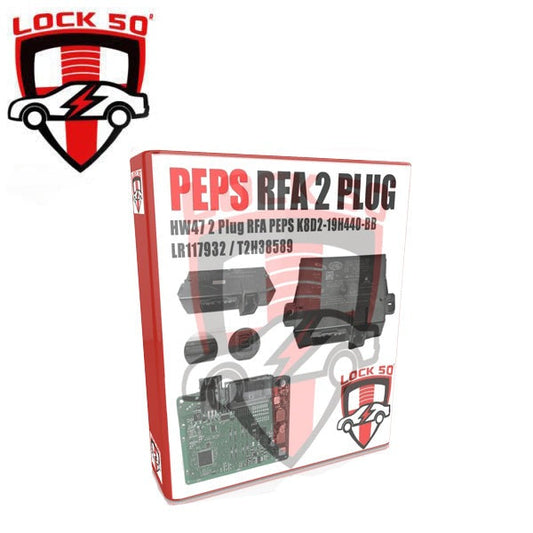 JLR Lock50 - HW47 - 2 PLUG RFA Peps K8D2-19H440-BB-LR117932 / T2H38589 - HW47 NEW OEM