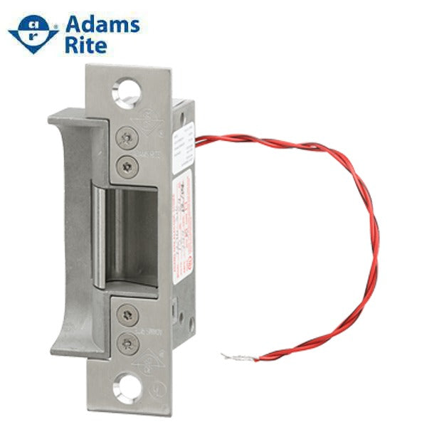 Adams Rite - 7270-310 - Electric Strike - Fire Rated - Cylindrical Latch -12VDC - Fail Secure - 630/32D - Satin Stainless Steel