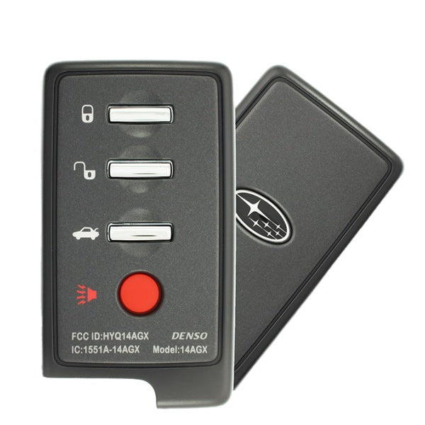 2013-2014 Subaru Outback / 4-Button Smart Key / PN: 88835-AJ00A / HYQ14AGX (OEM Refurb)