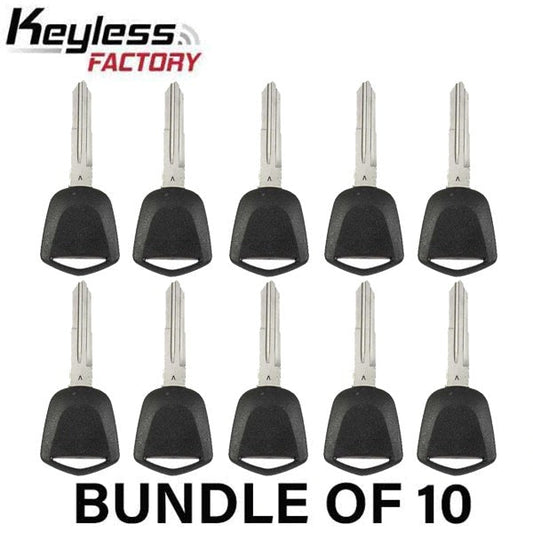 10 x 1996-2009 Acura - HD111 Transponder Key (46 V-Chip) (AFTERMARKET) (Pack of 10)