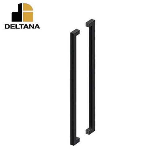 Deltana - 42" Extra Large Contemporary Pull - Back-To-Back - 3" Door Thickness - Optional Finish