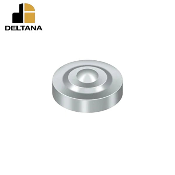 Deltana - Screw Cover - Round - Dimple - 1" Diam - Optional Finish