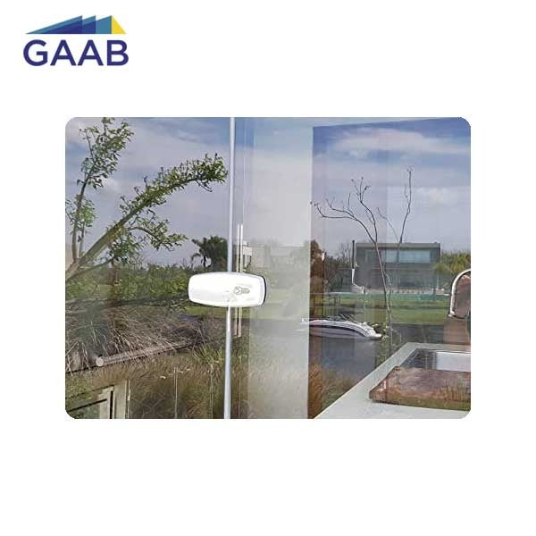 GAAB - T180 - Tempered Frameless Glass Door Lock - Reversible - 10 -12mm Doors - YALE Keyway - Green