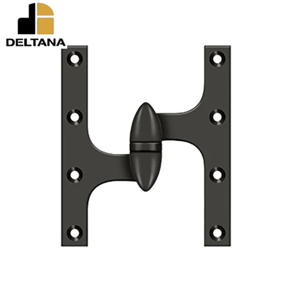 Deltana - 6" x 5" Hinge - Left Handed - Optional Finish