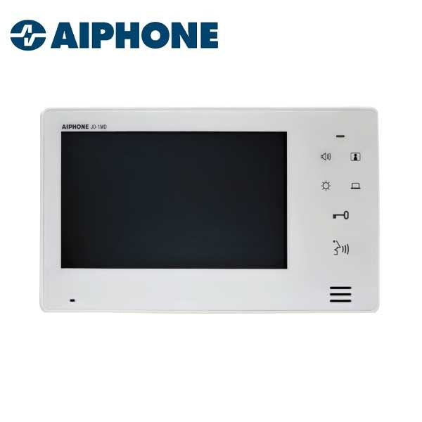 AIPHONE - Entry Security Intercom Box Set - Vandal Resistant - Surface Mount Door Station - 7" Display - Microphone & Camera