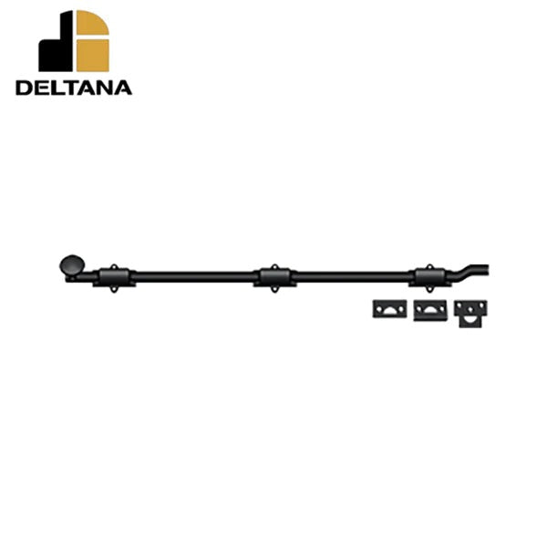 Deltana - 26" Surface Bolt w/ Offet - Heavy Duty - Optional Finish