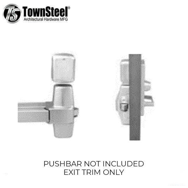 TownSteel - XDK-5000 - E-All Keypad Exit Trim - PIN - Stainless Steel