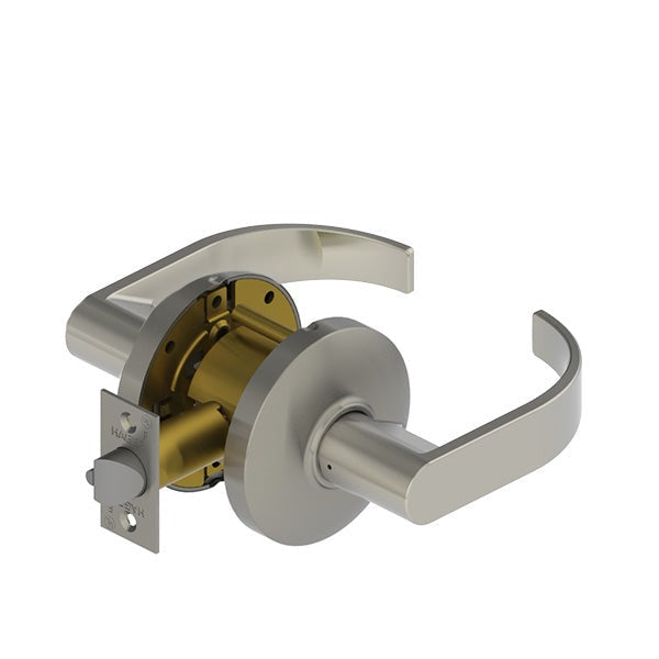 Hager - 3610 - Lever - Passage - Adjustable 2-3/8 To 2-3/4 Satin Chrome - Optional Lever