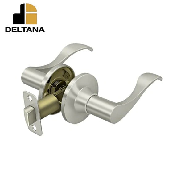 Deltana - Savanna Lever Passage - 2-3/8" Backset - 1-3/8" - 2" Door Thickness - Right Handed - Optional Finish