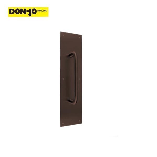 Don-Jo - 7120 - Pull Plate - 10" CTC - Optional Finish