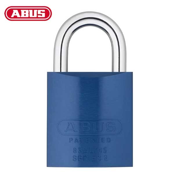 Abus - 83AL/45 - Aluminum Padlock - S2 - Optional Keyway - 5/6 Pin - Rekeyable- 1-27/32" Width