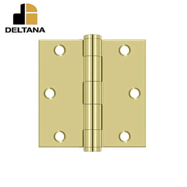 Deltana - 3-1/2" x 3-1/2" Square Hinge - Heavy Duty - Optional Finish