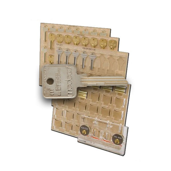 Ilco - EIP-KH15 - Engrave-It - Medeco Large Square Head Key Holder - Holds 21 - for Engrave-It Pro Machine