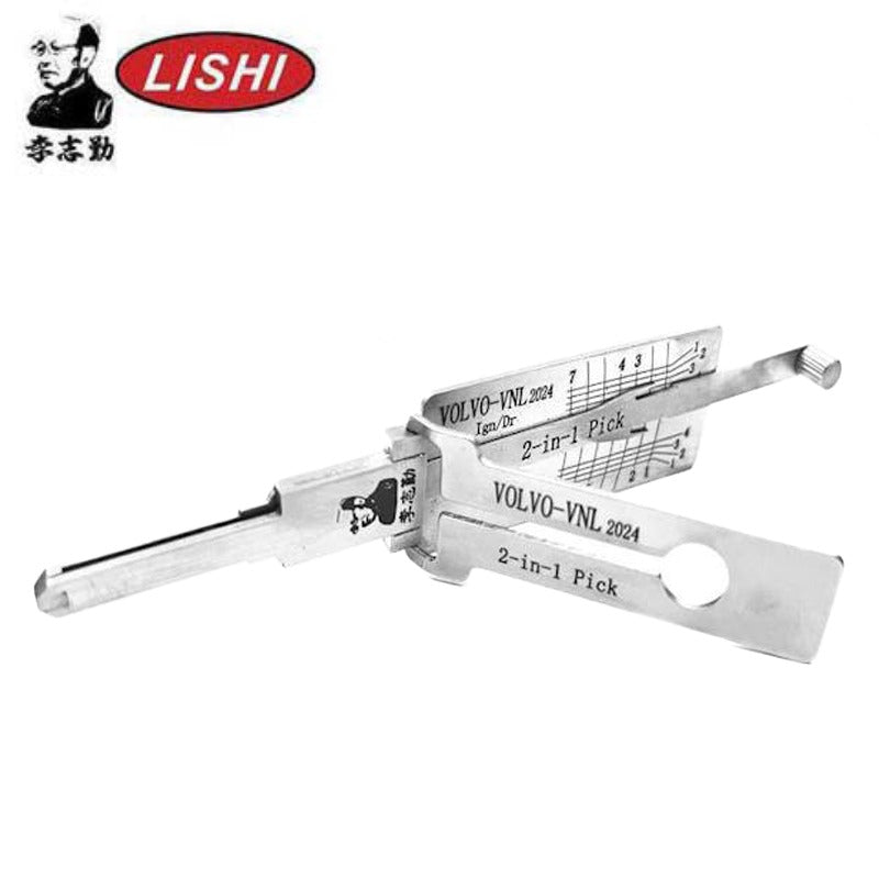 ORIGINAL LISHI - VNL-2024 Volvo / 7-Cut / Ignition/Door / 2-in-1 Pick & Decoder / AG (PRE-ORDER)