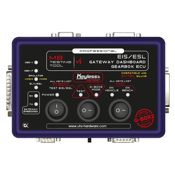 GK-4000 - Mercedes Benz Full MB EIS / ESL ECU TCU ISM Gateway Dashboard Testing Tool & All Cables - Compatible with AUTEL MaxilM (Keyless Factory)