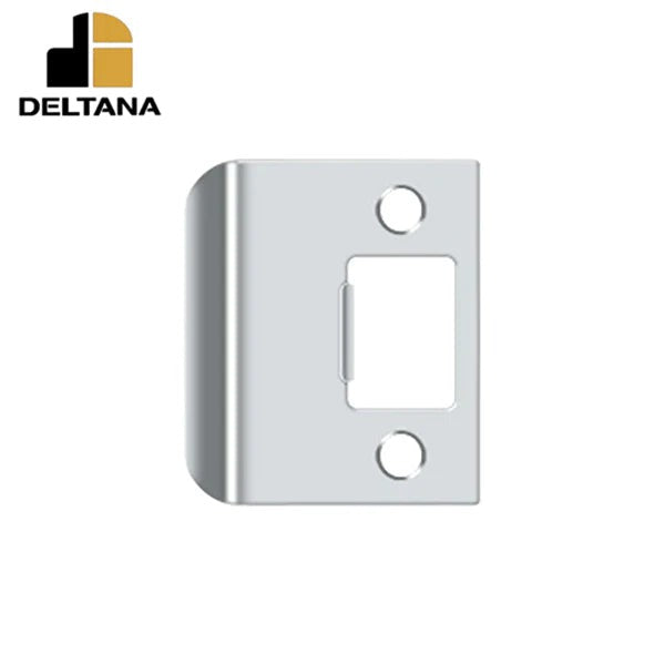 Deltana - Extended Lip Strike Plate - 2-1/4" x 2"- 2-1/4" Base Width - Optional Finish