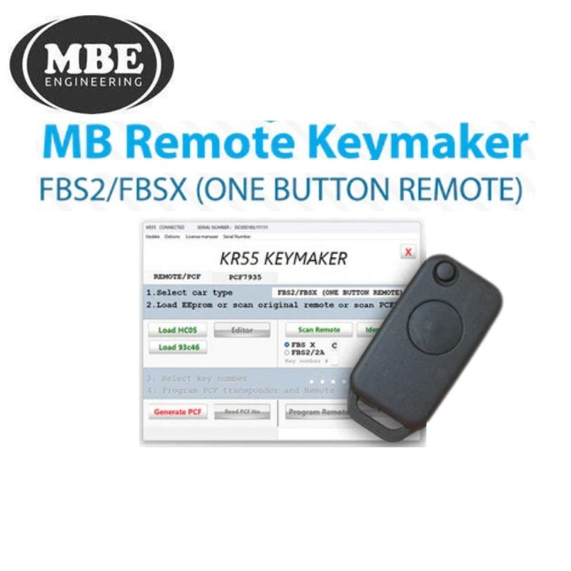 MBE - FBS2/FBSX (One Button Remote) License