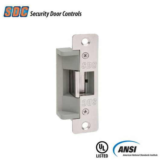 SDC - 15-4S-24U - Electric Strike - Fail Secure - 5/8" Latchbolt - 24VDC - Stainless Steel