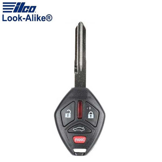 2006-2007 Mitsubishi / 4-Button Remote Head Key / PN: G8D-620M-A / OUCG8D-620M-A (AFTERMARKET)